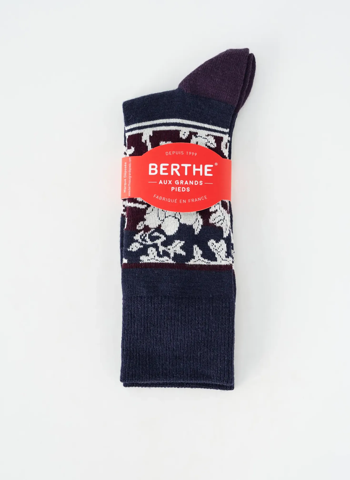 Chaussettes Berthe Aux Grands Pieds Bleu