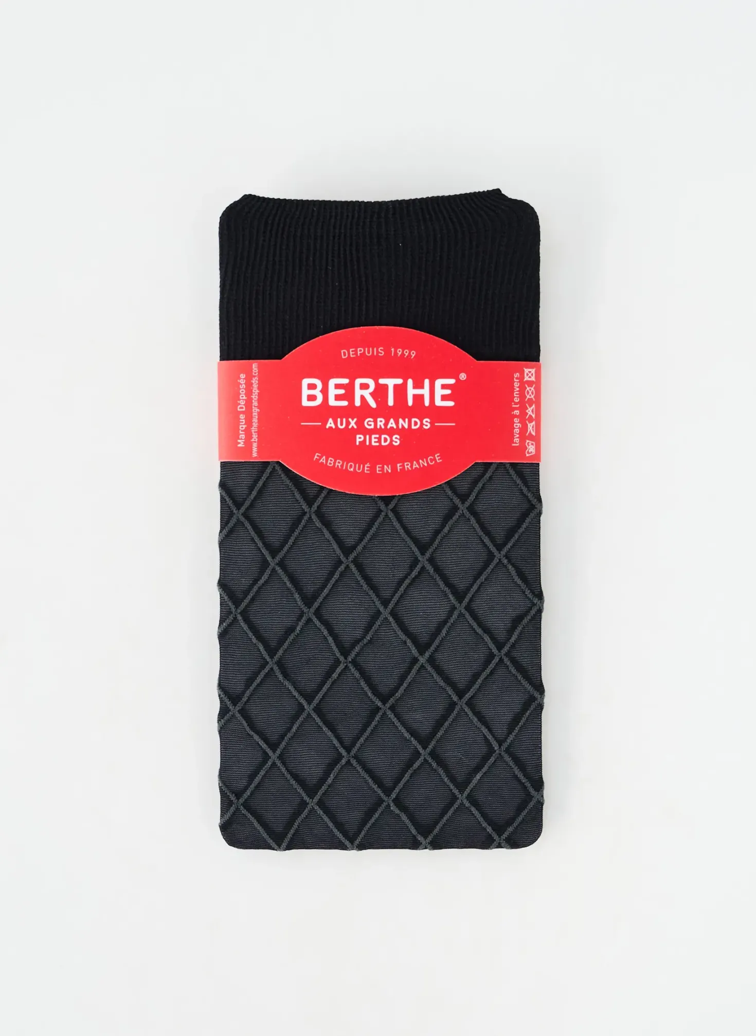 Chaussettes Berthe Aux Grands Pieds Noir