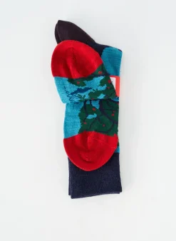 Chaussettes Berthe Aux Grands Pieds Bleu