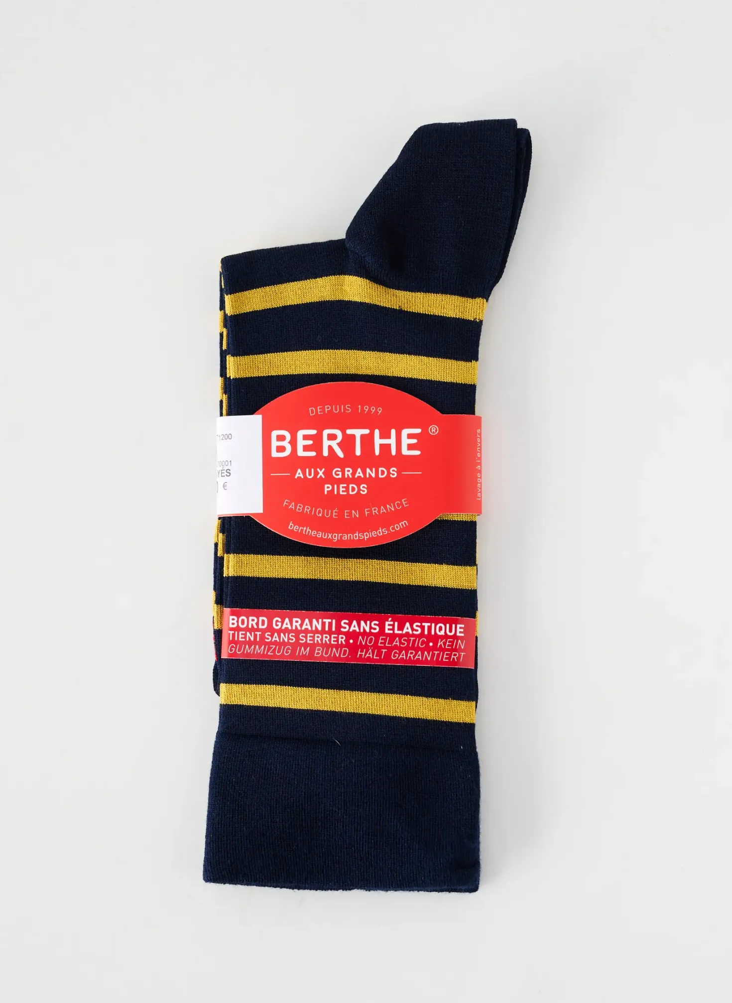 Chaussettes Berthe Aux Grands Pieds Jaune
