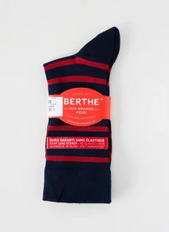 Chaussettes Berthe Aux Grands Pieds Rouge