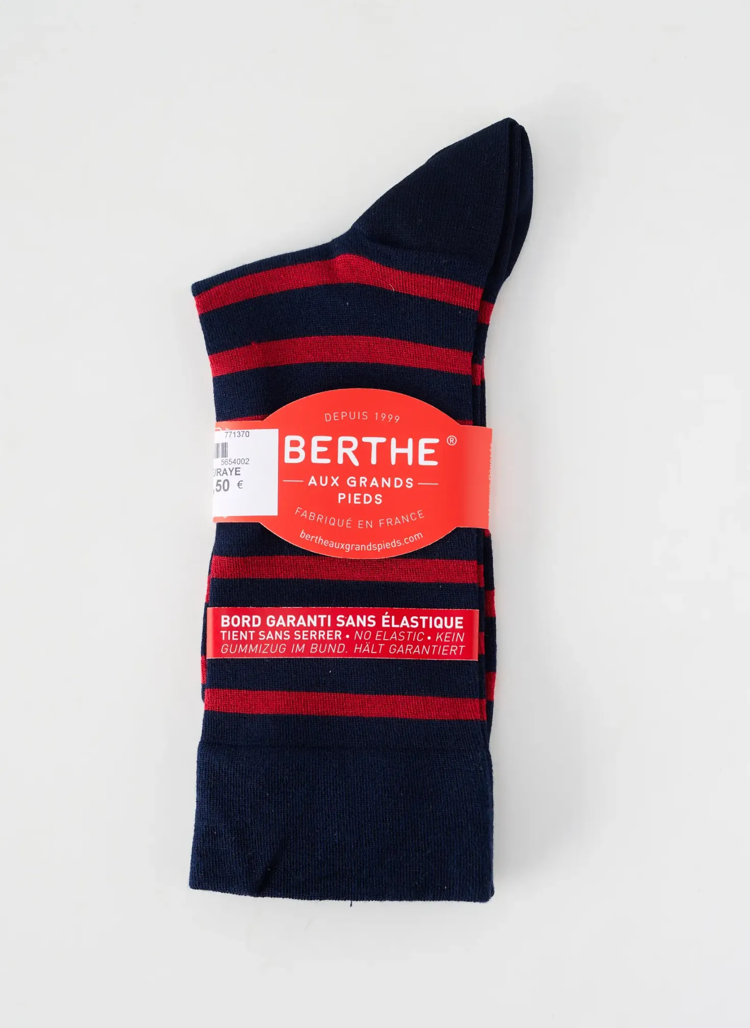 Chaussettes Berthe Aux Grands Pieds Rouge