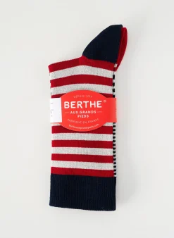 Chaussettes Berthe Aux Grands Pieds Bleu