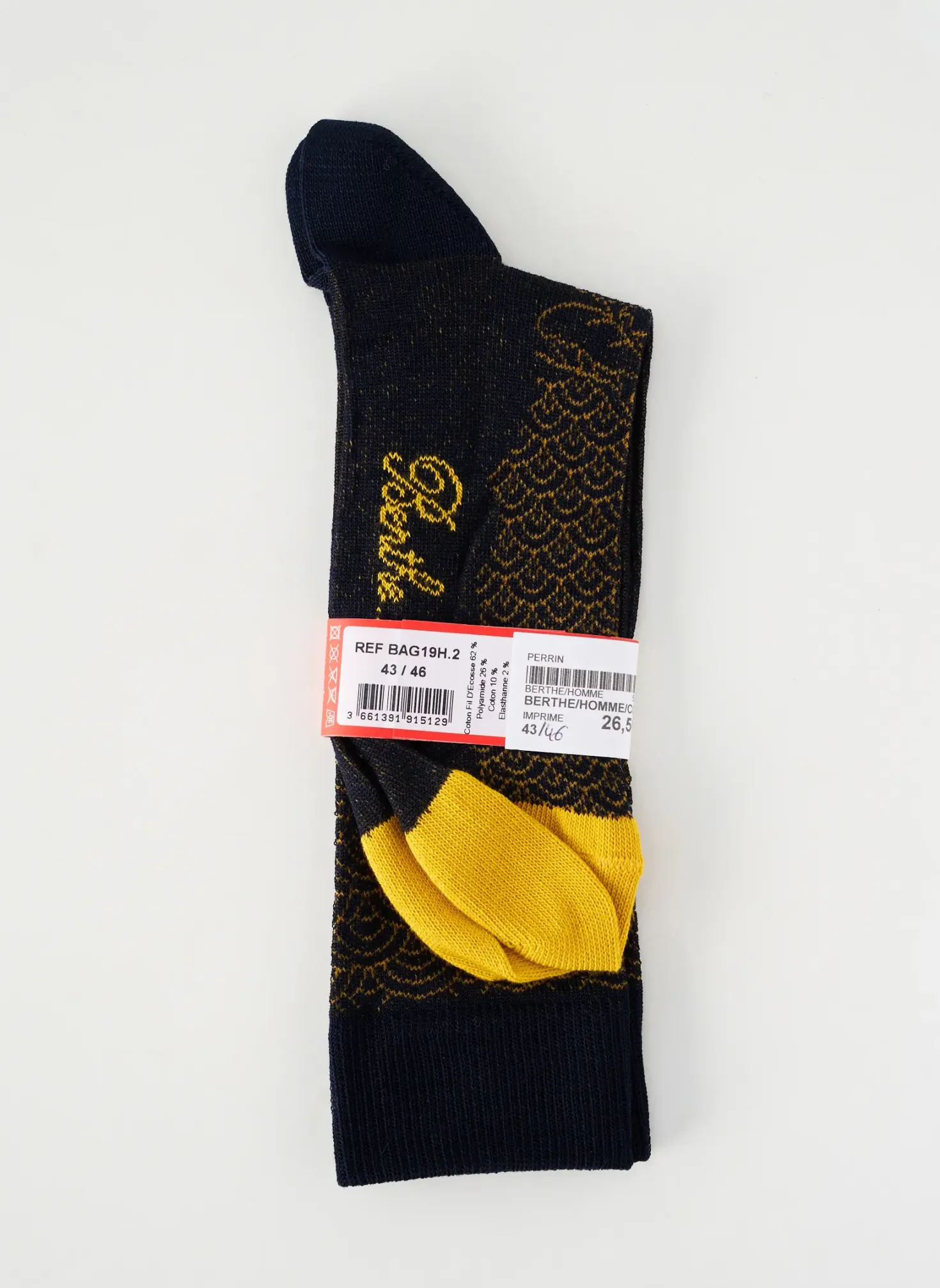 Chaussettes Berthe Aux Grands Pieds Bleu