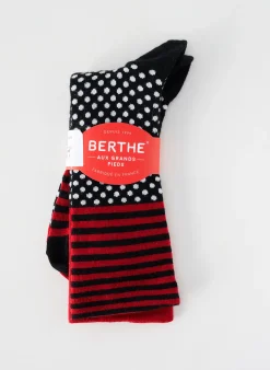 Chaussettes Berthe Aux Grands Pieds Noir