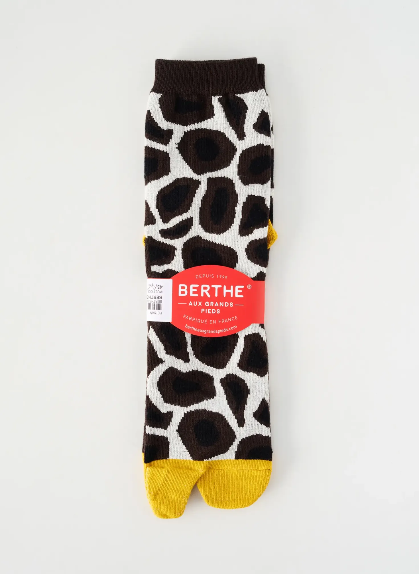 Chaussettes Berthe Aux Grands Pieds Marron
