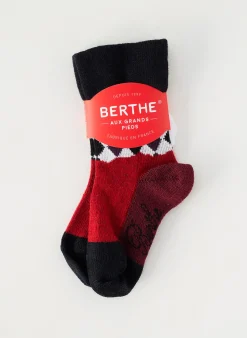 Chaussettes Berthe Aux Grands Pieds Rouge