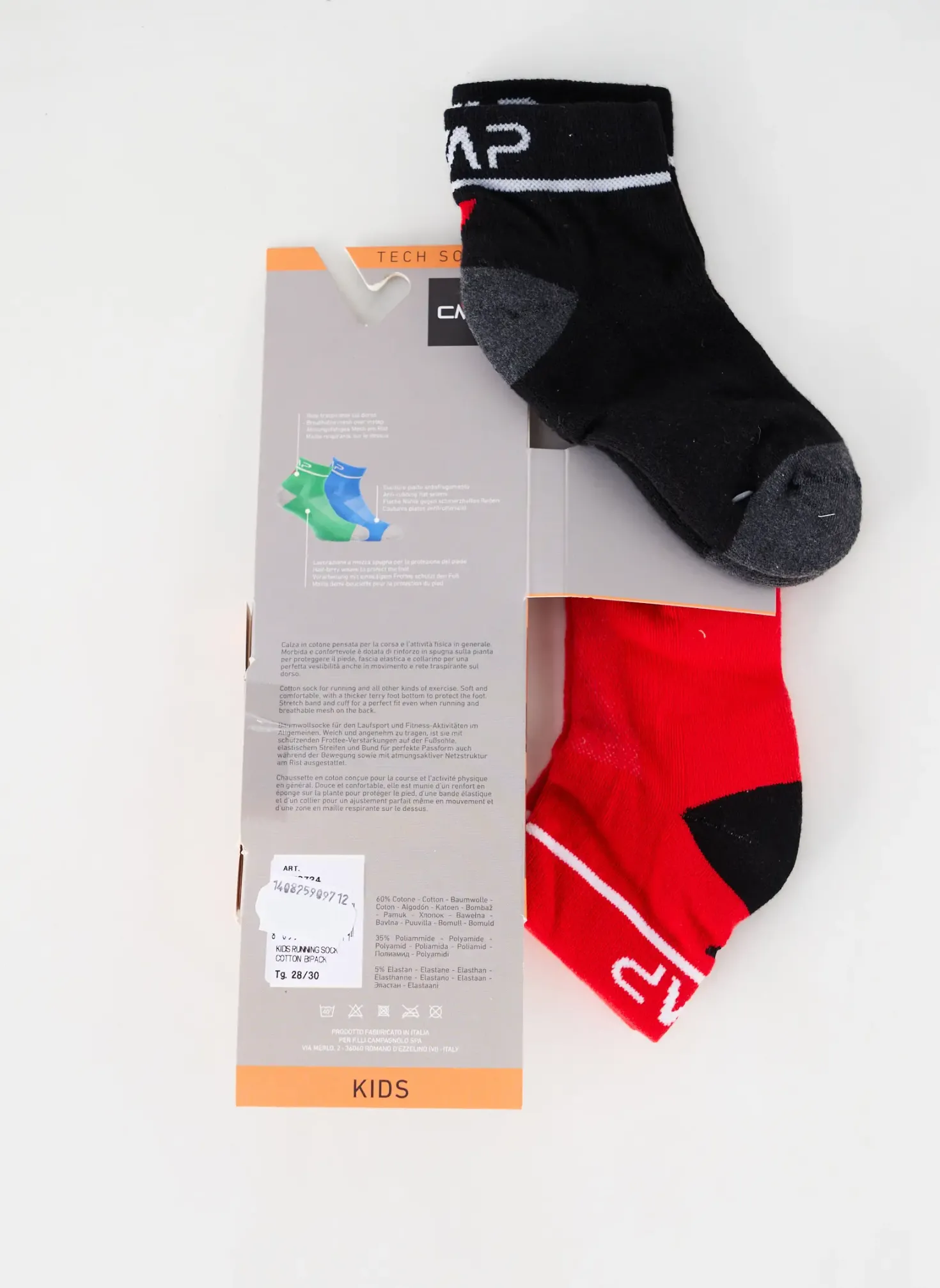 Chaussettes Cmp Rouge