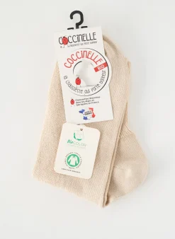 Chaussettes Coccinelle Beige