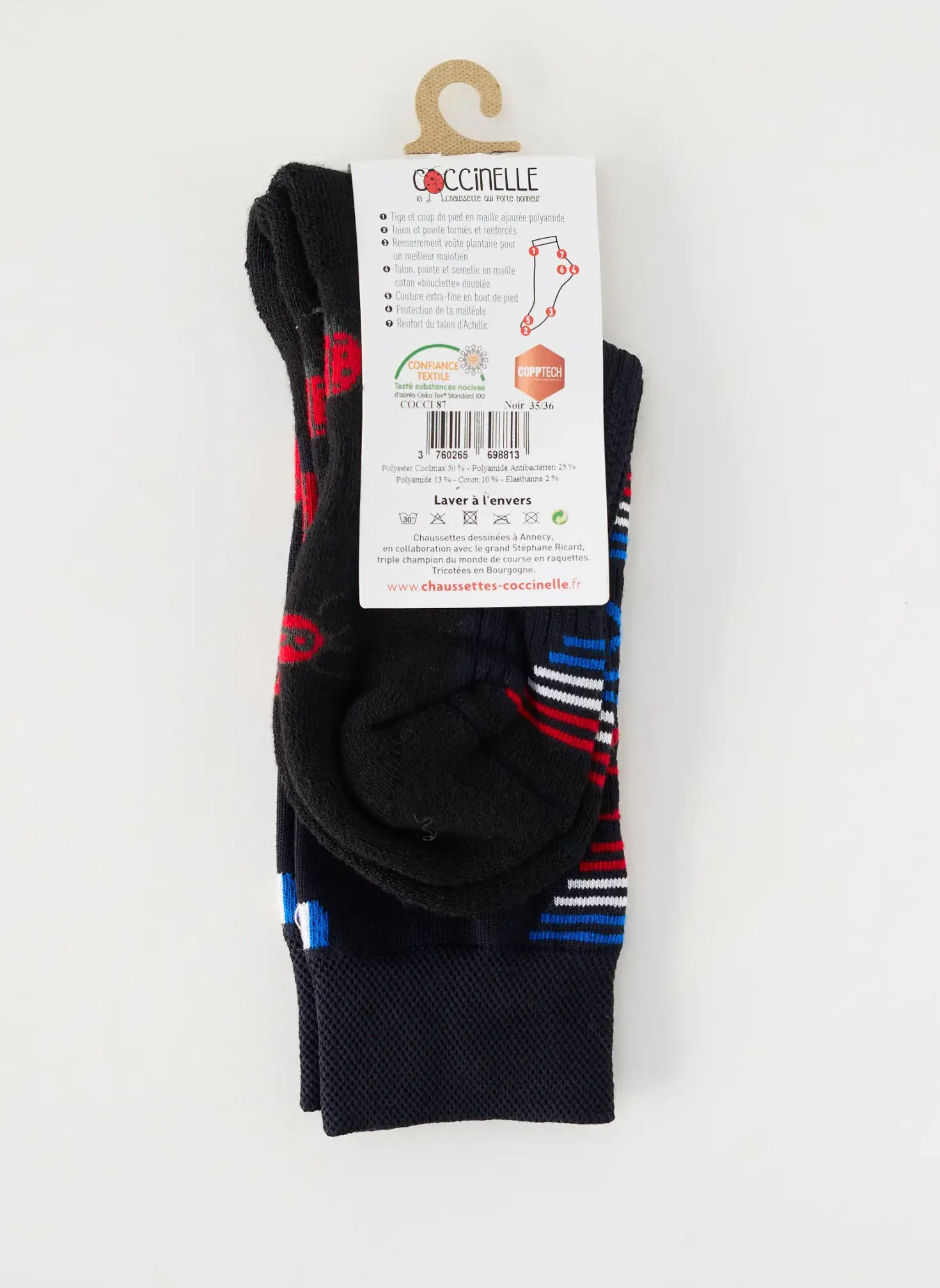 Chaussettes Coccinelle Noir