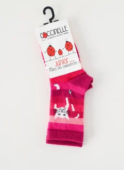 Chaussettes Coccinelle Rose