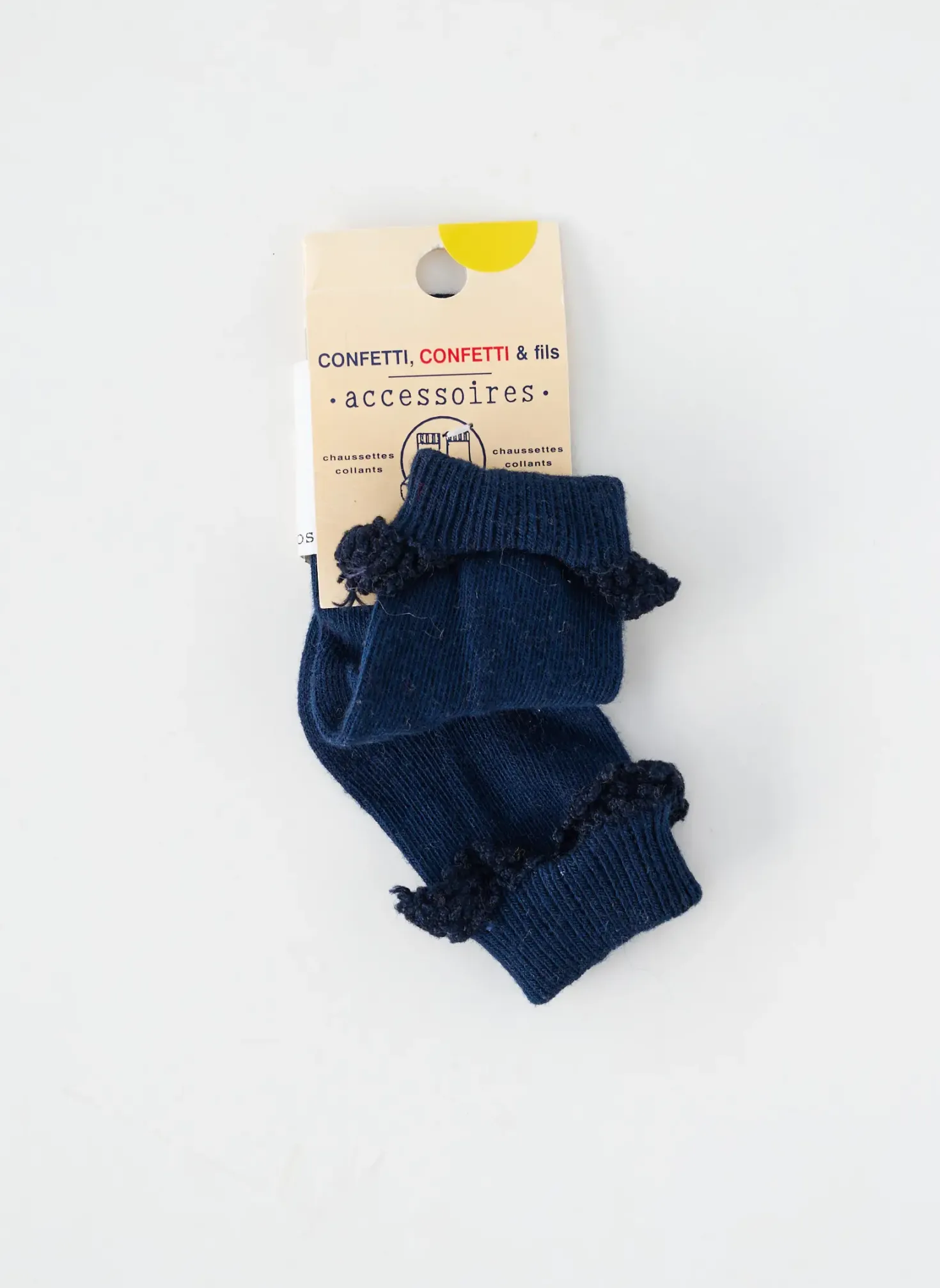 Chaussettes Confetti Bleu