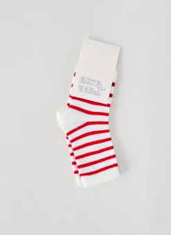 Chaussettes Coudemail Rouge