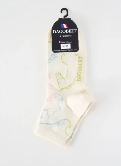 Chaussettes Dagobert A L'envers Beige