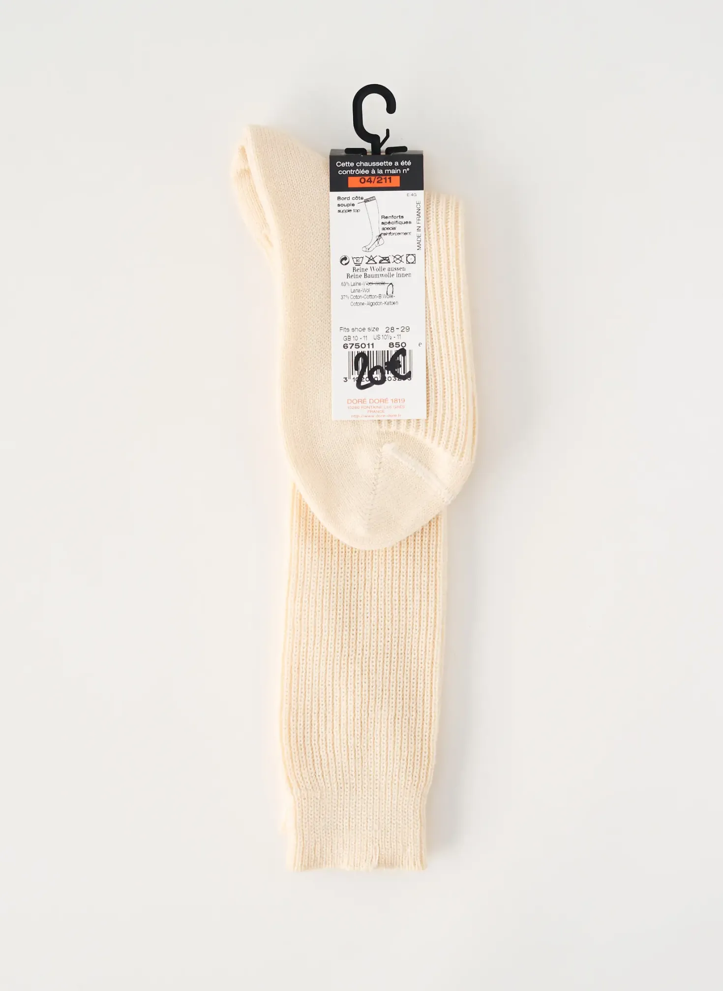 Chaussettes Dore Dore Beige