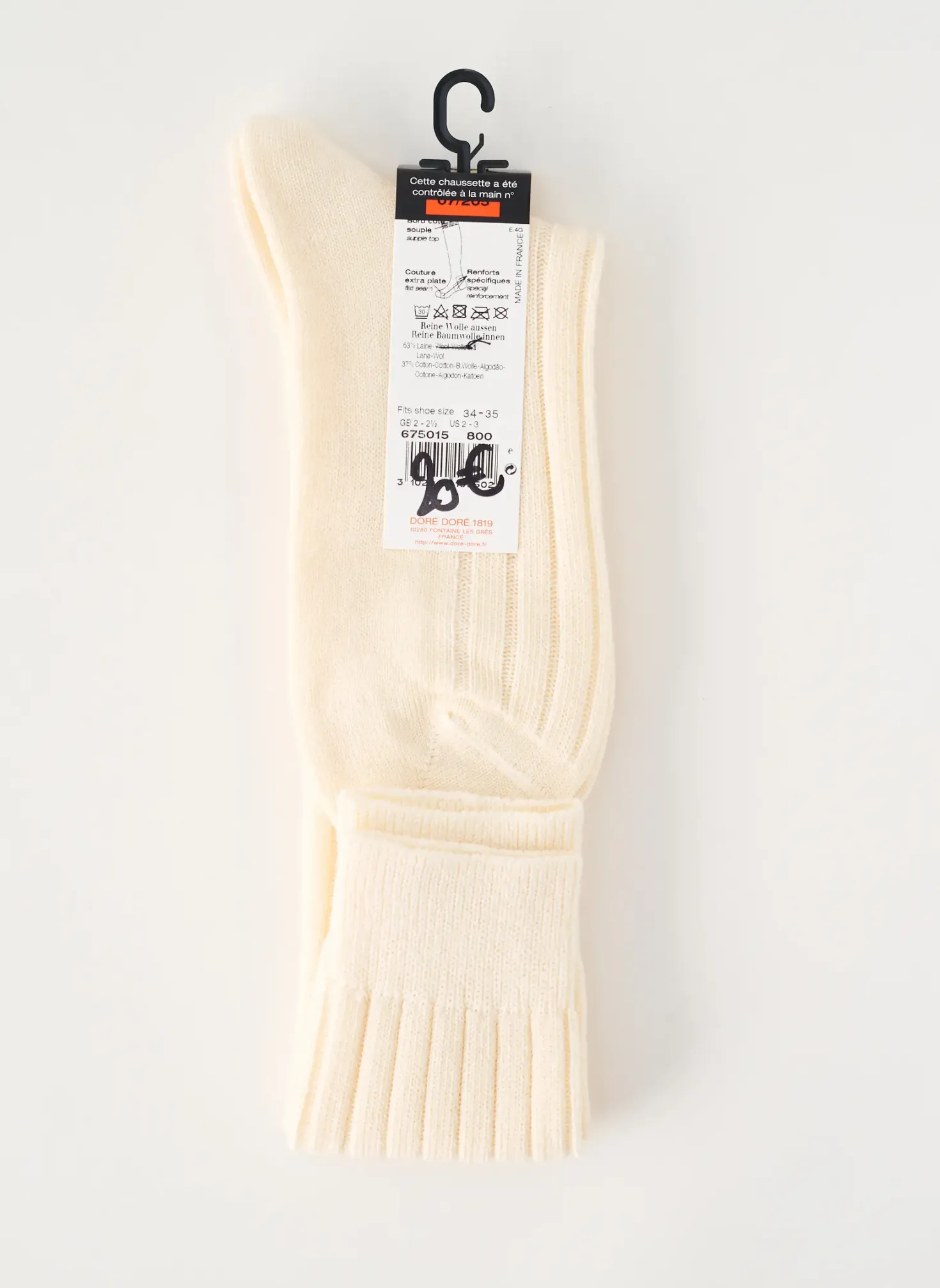 Chaussettes Dore Dore Beige