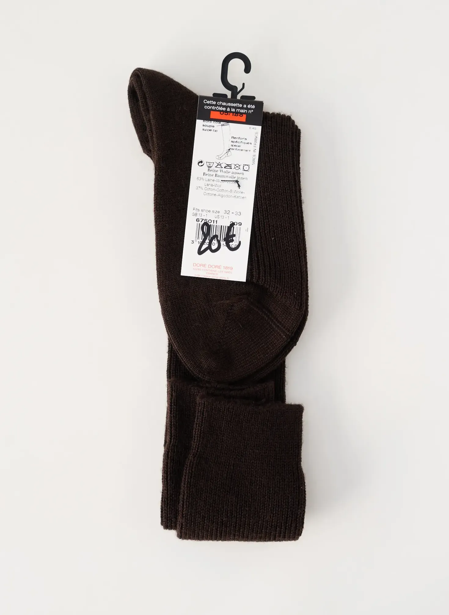 Chaussettes Dore Dore Marron