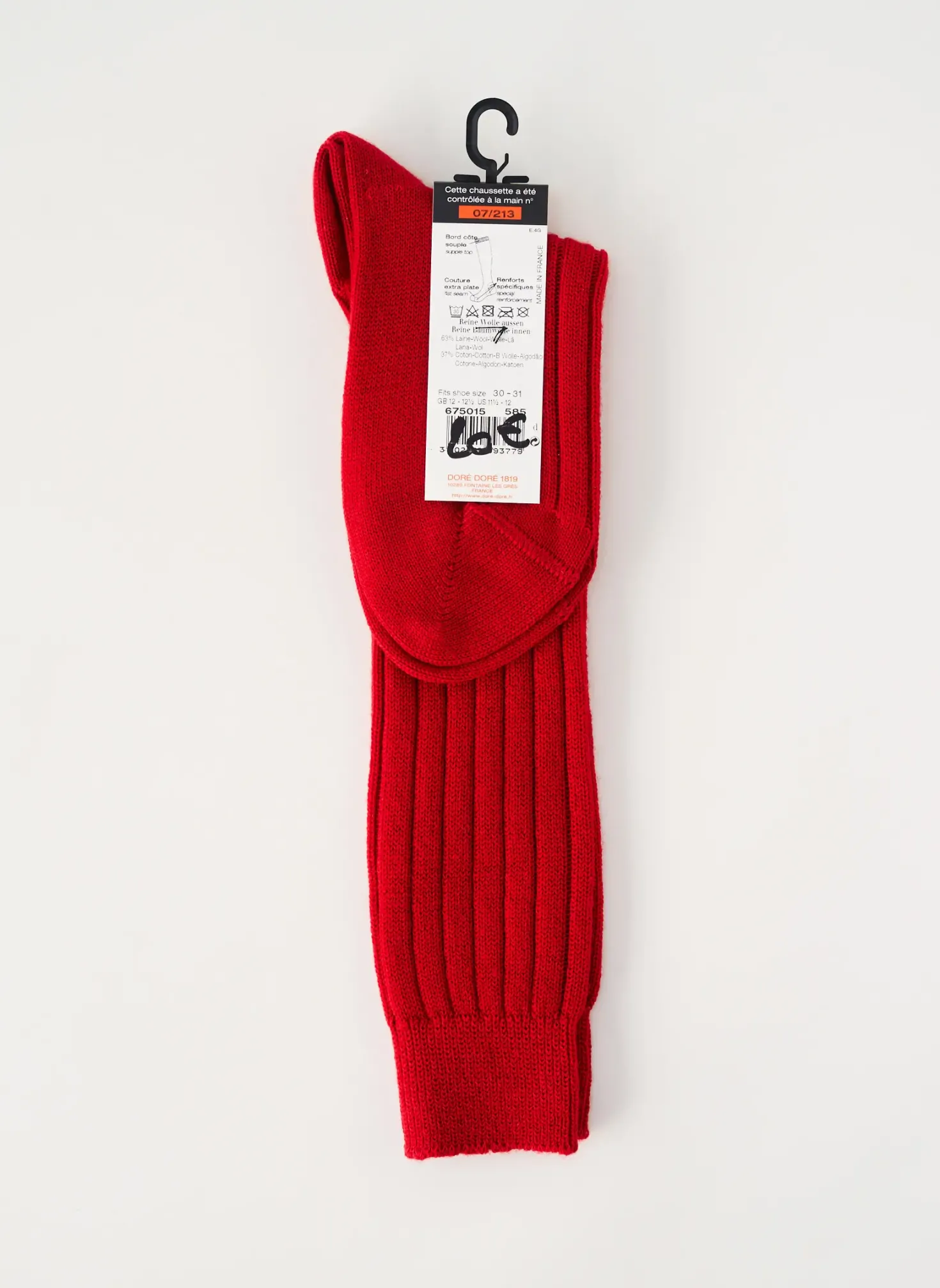 Chaussettes Dore Dore Rouge