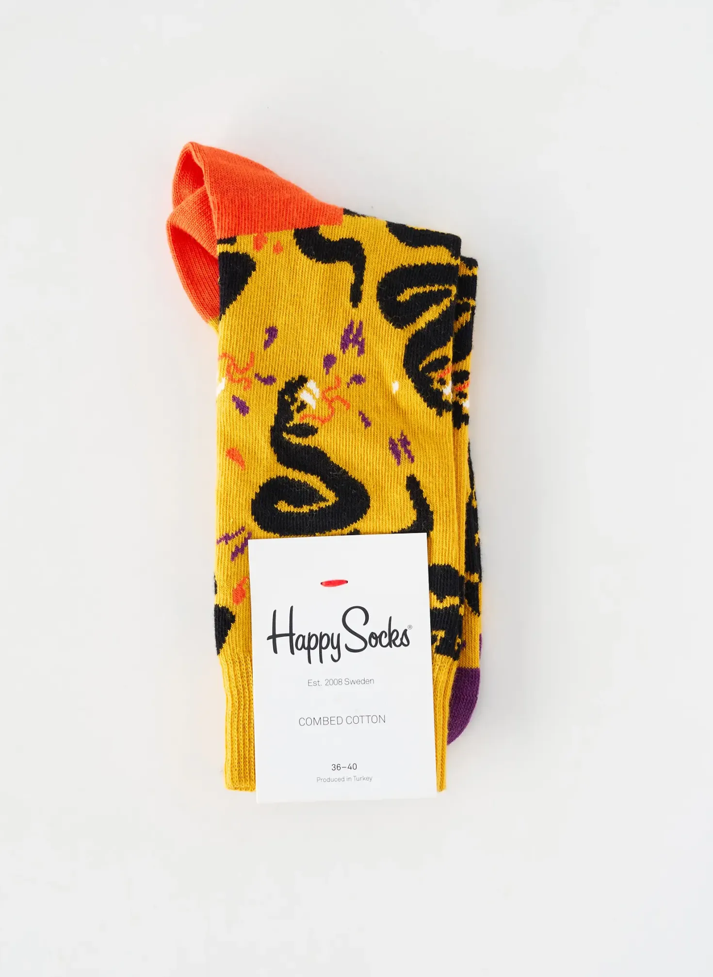 Chaussettes Happy Socks Jaune