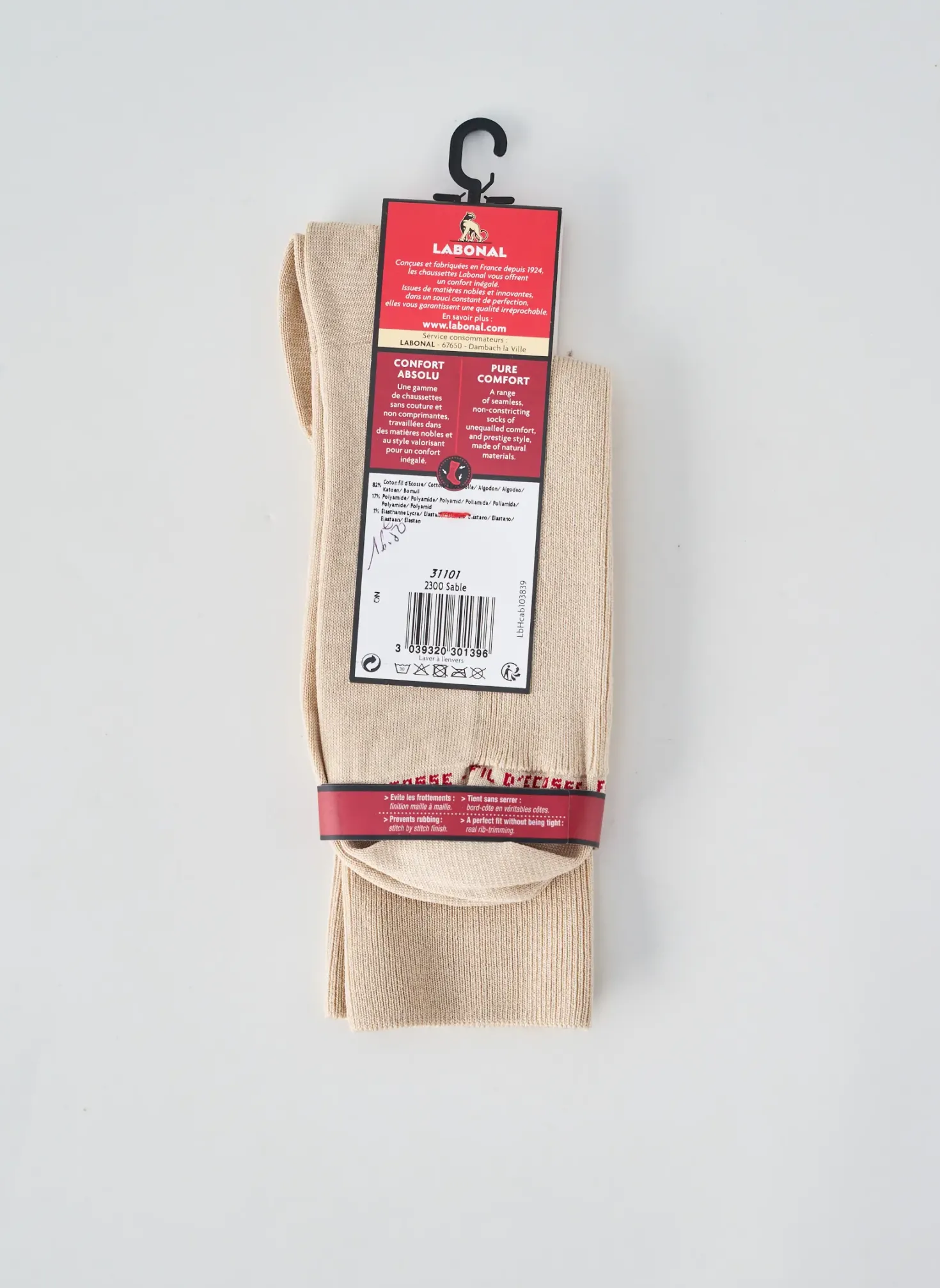 Chaussettes Labonal Beige