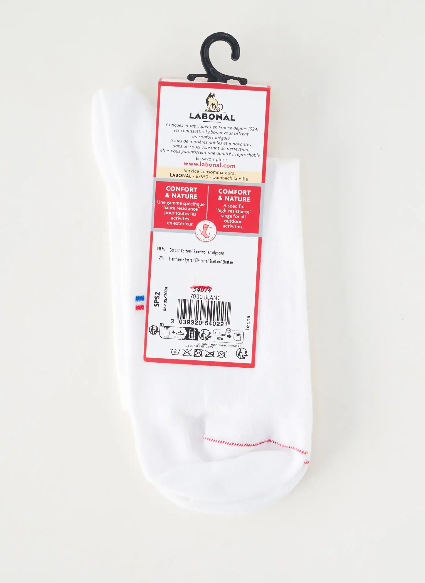 Chaussettes Labonal Blanc