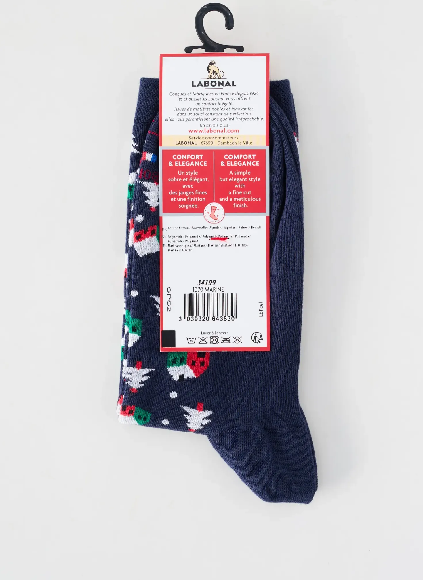 Chaussettes Labonal Bleu
