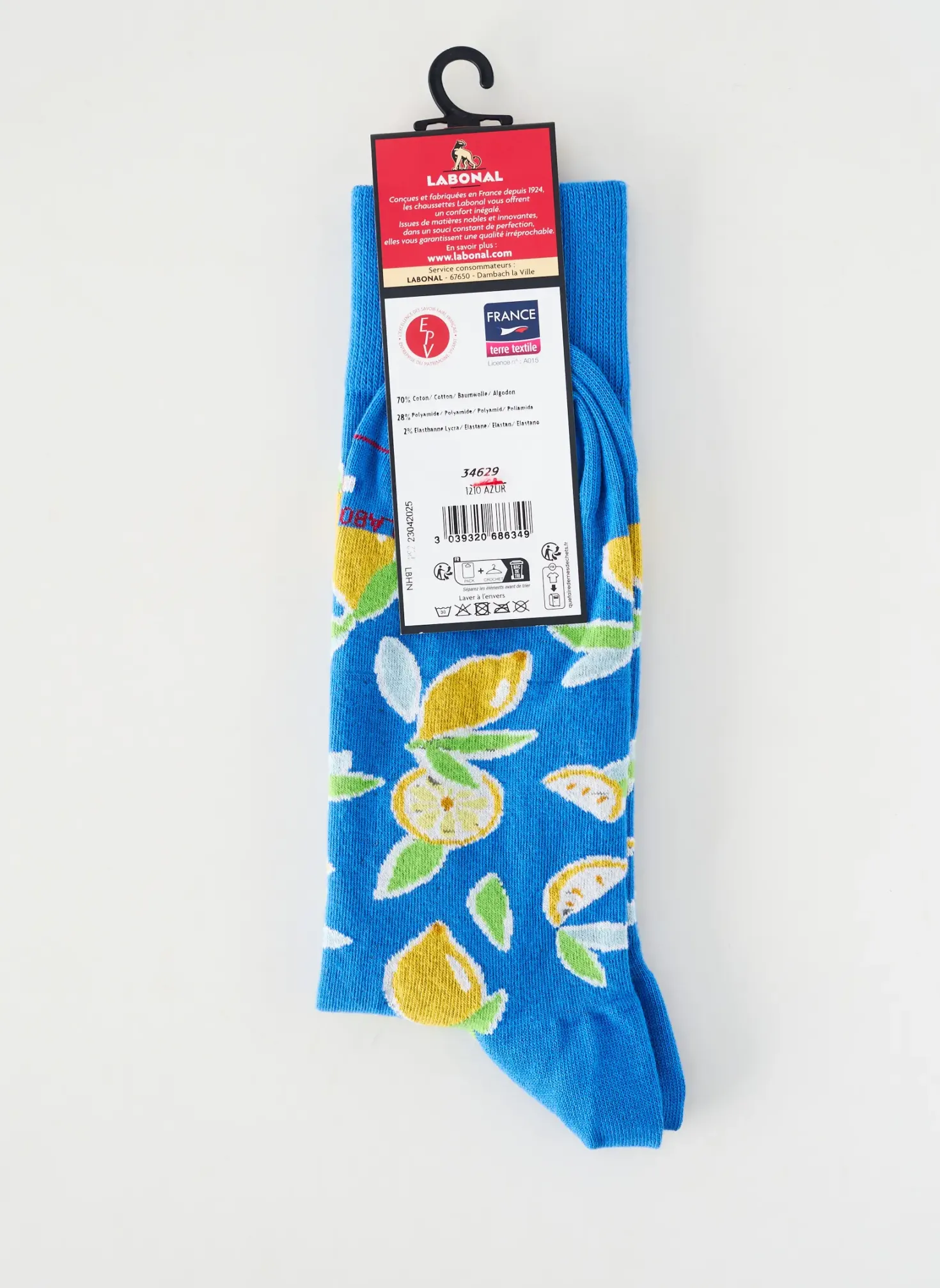 Chaussettes Labonal Bleu