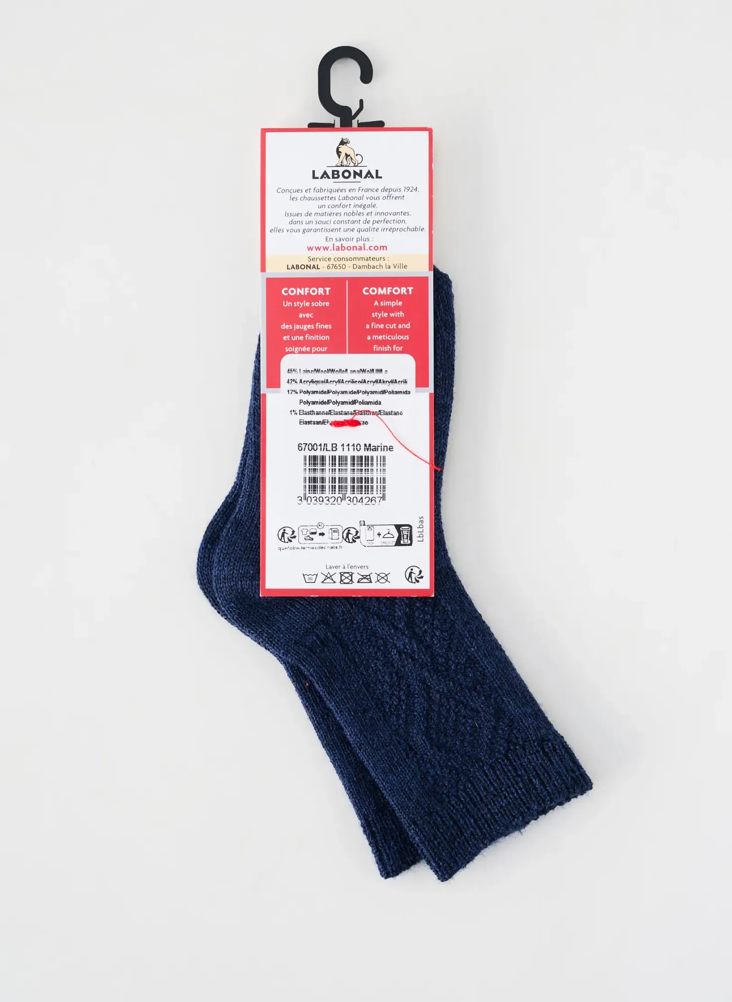 Chaussettes Labonal Bleu