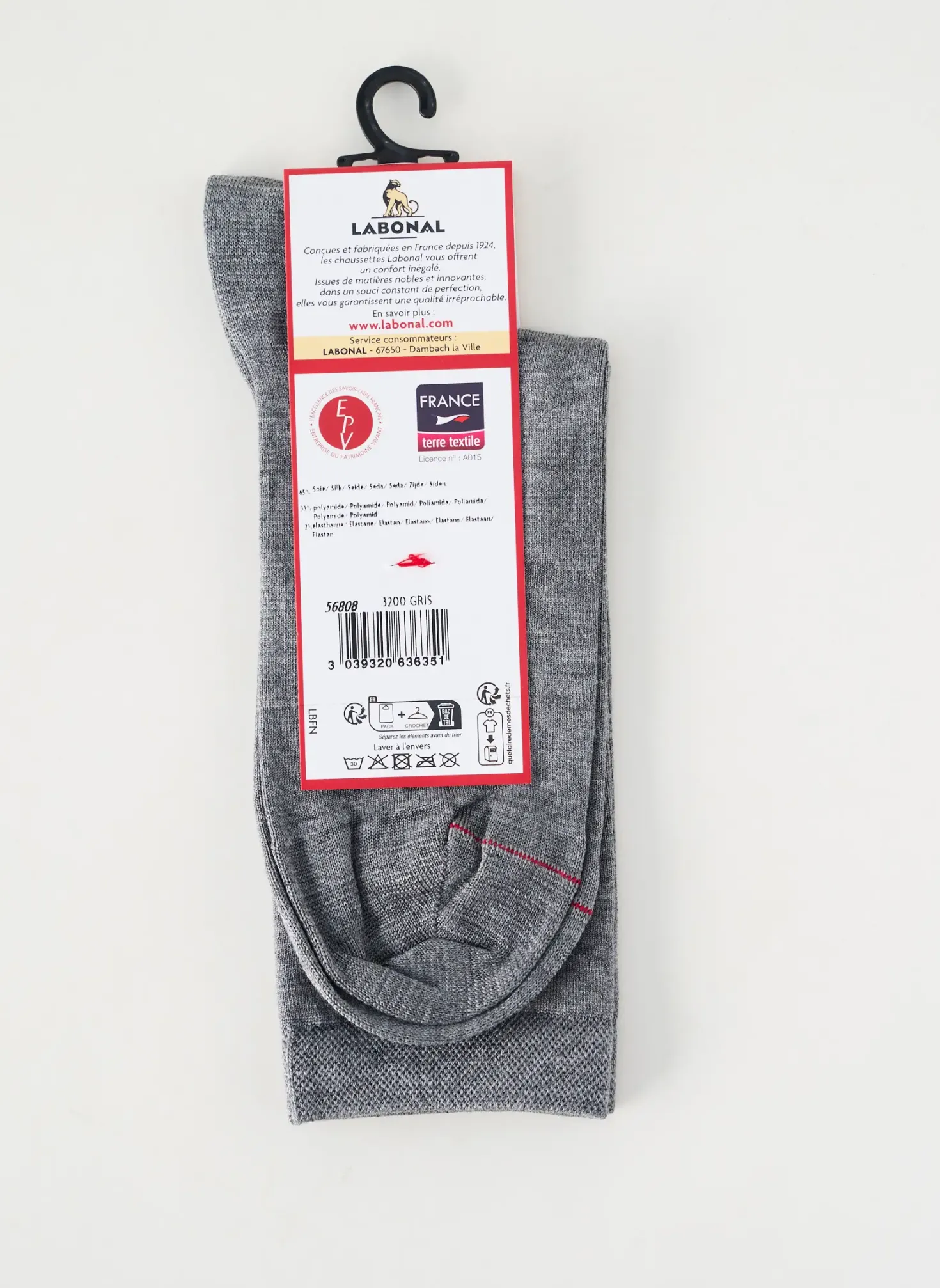 Chaussettes Labonal Gris