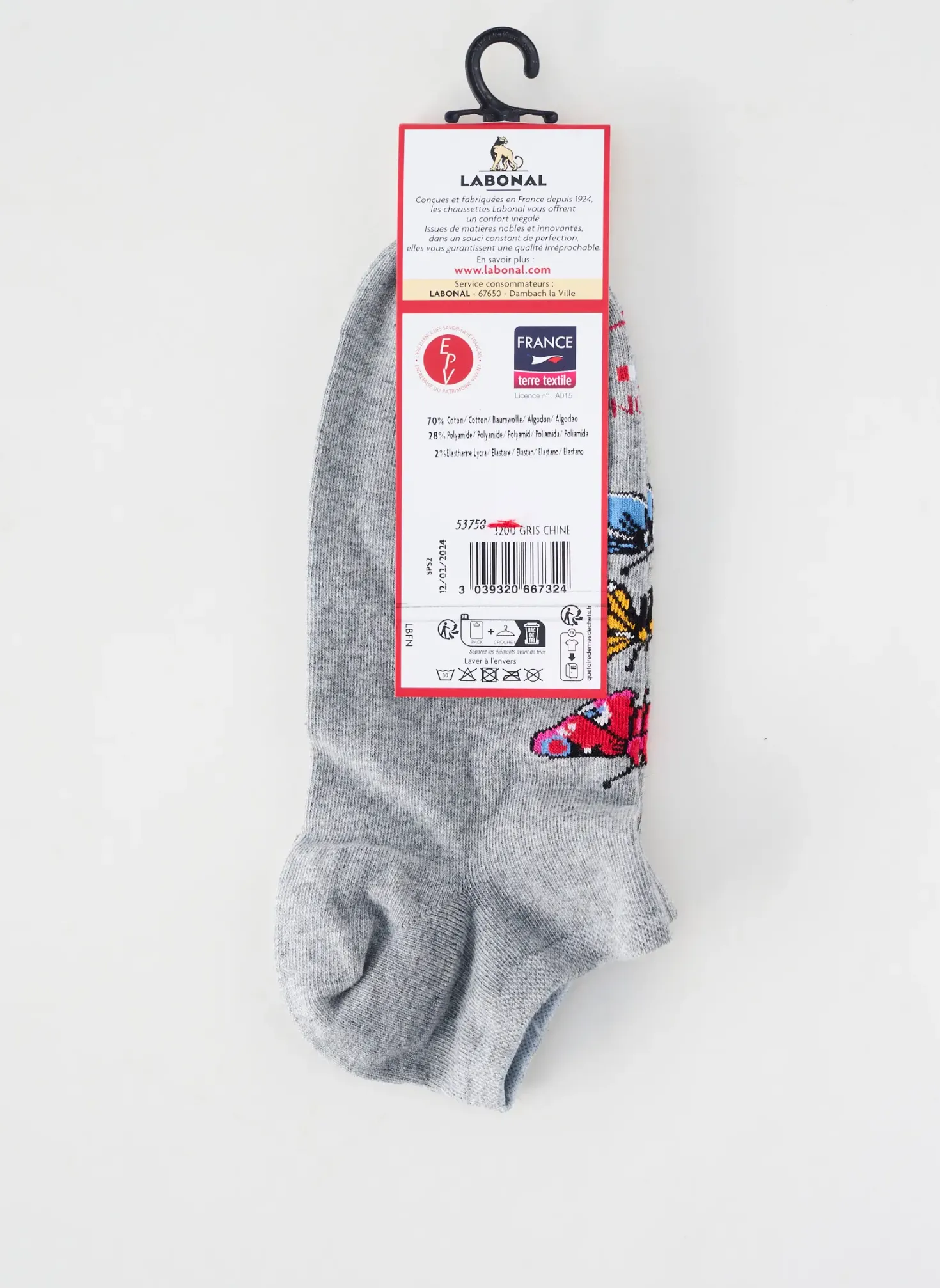 Chaussettes Labonal Gris