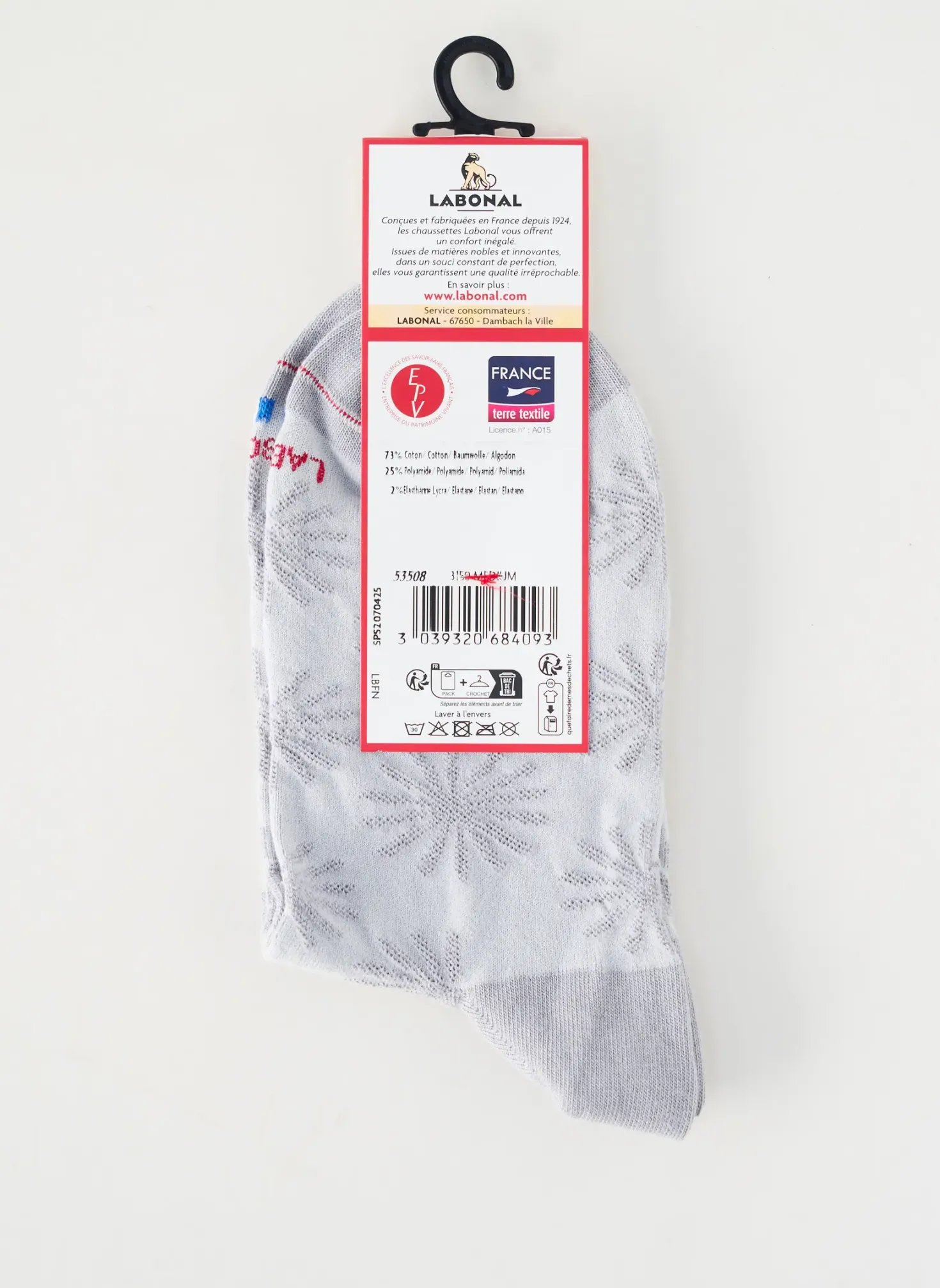 Chaussettes Labonal Gris