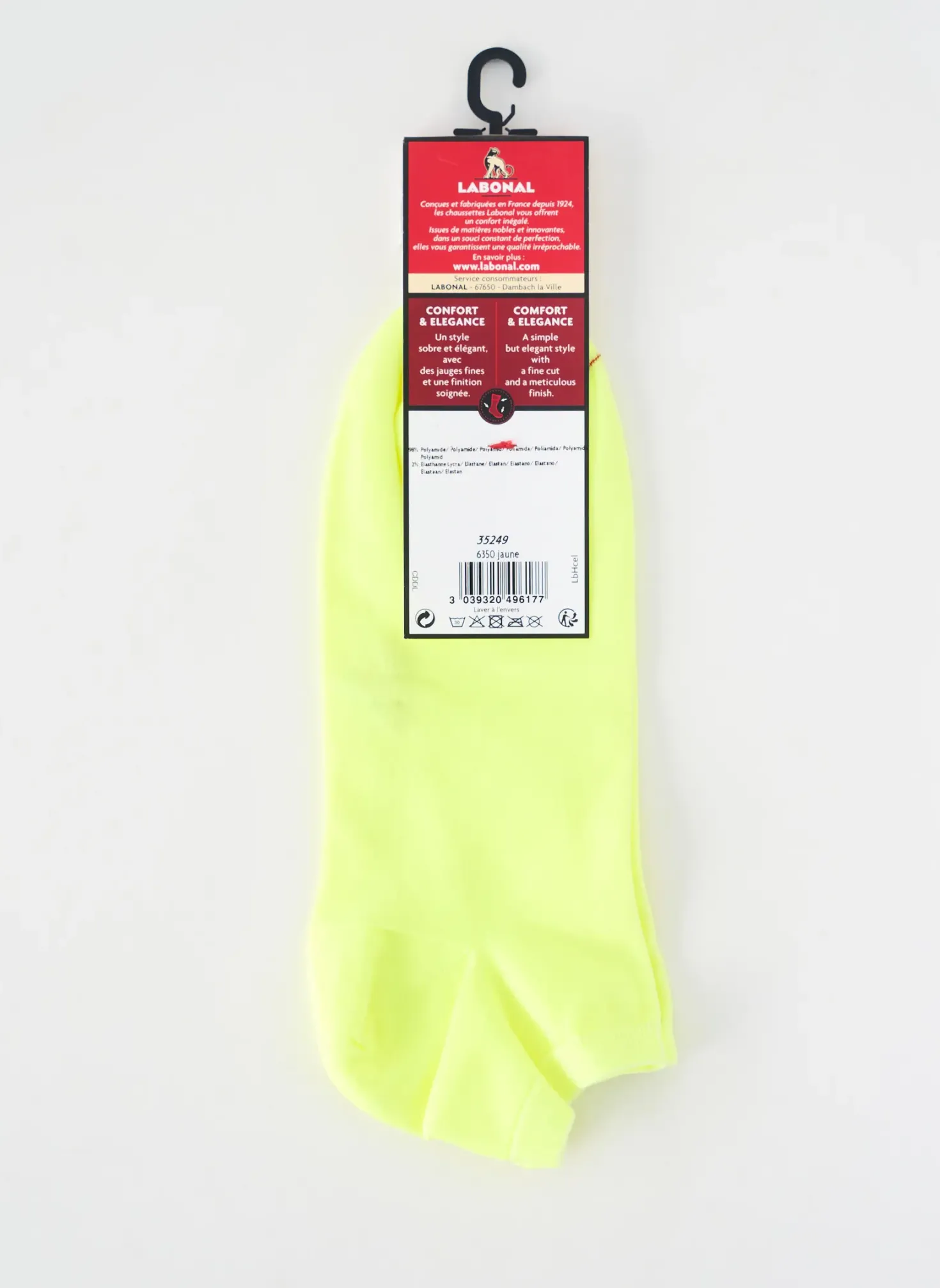 Chaussettes Labonal Jaune
