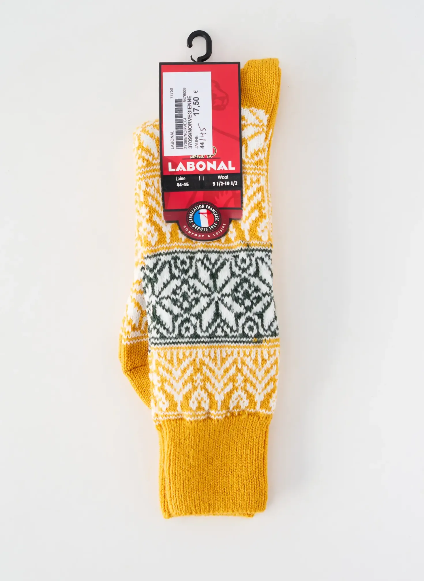 Chaussettes Labonal Jaune