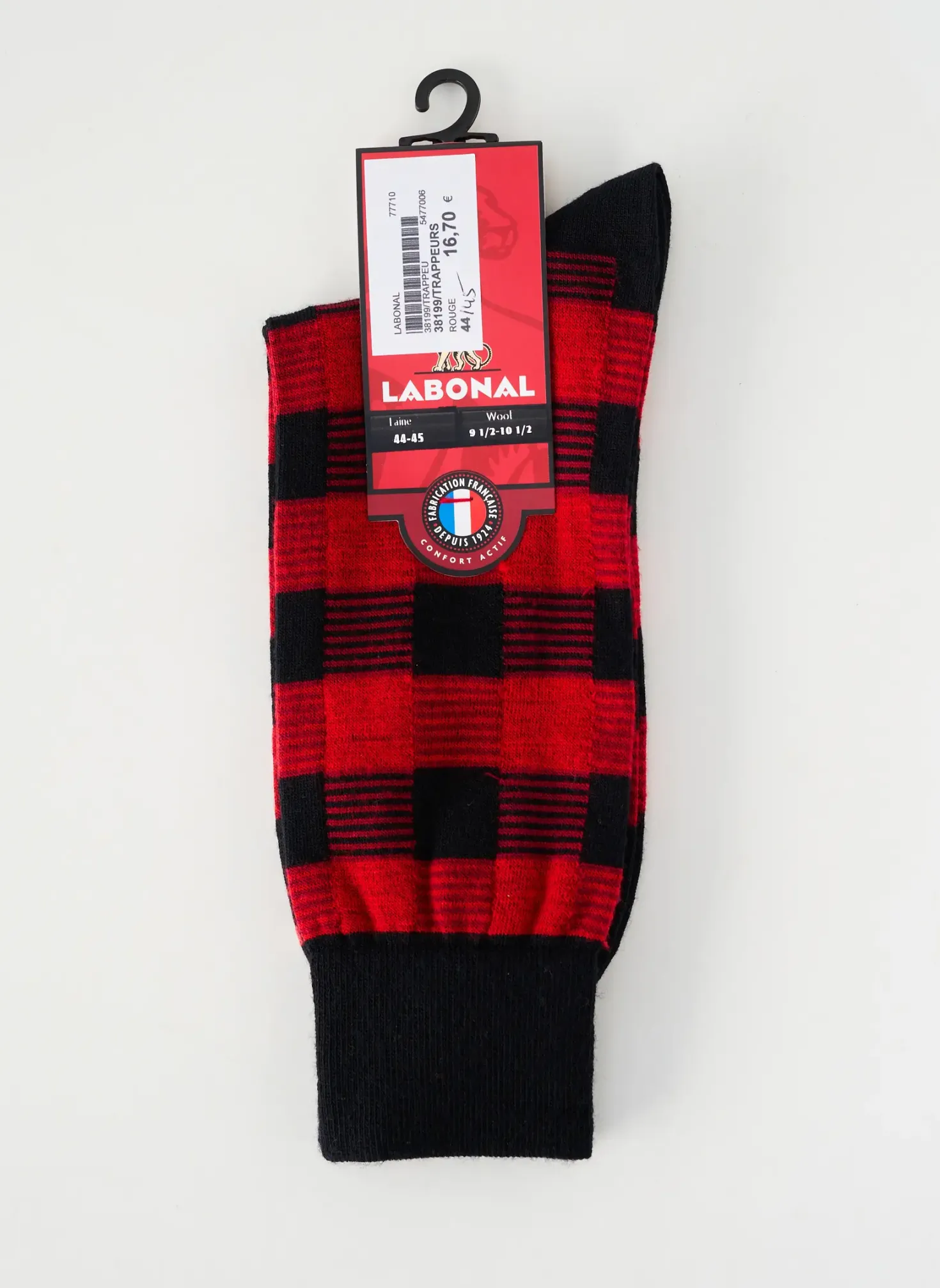 Chaussettes Labonal Rouge