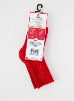 Chaussettes Labonal Rouge