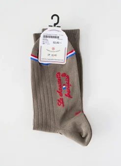 Chaussettes La Chaussette Française Vert