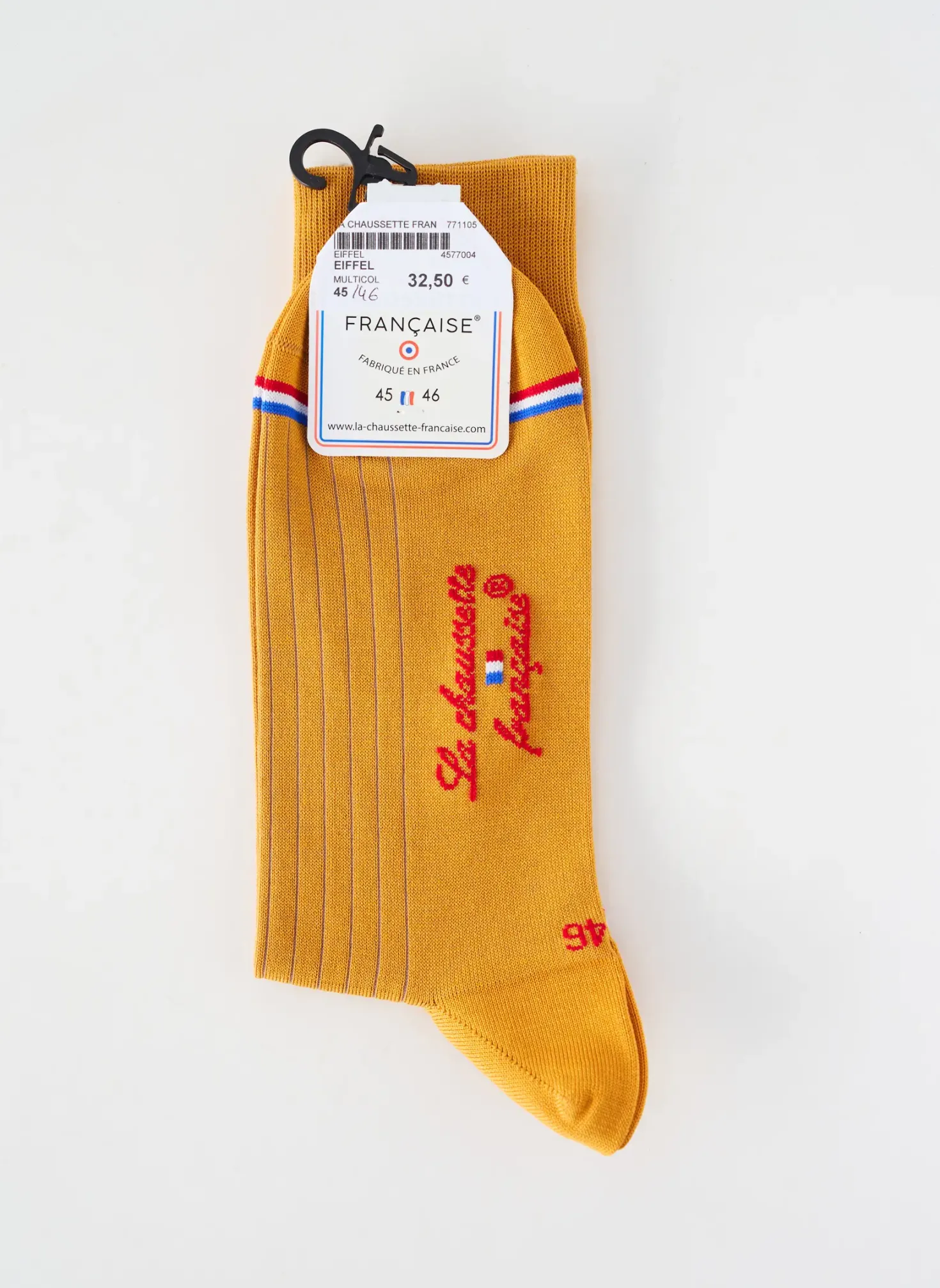 Chaussettes La Chaussette Française Jaune