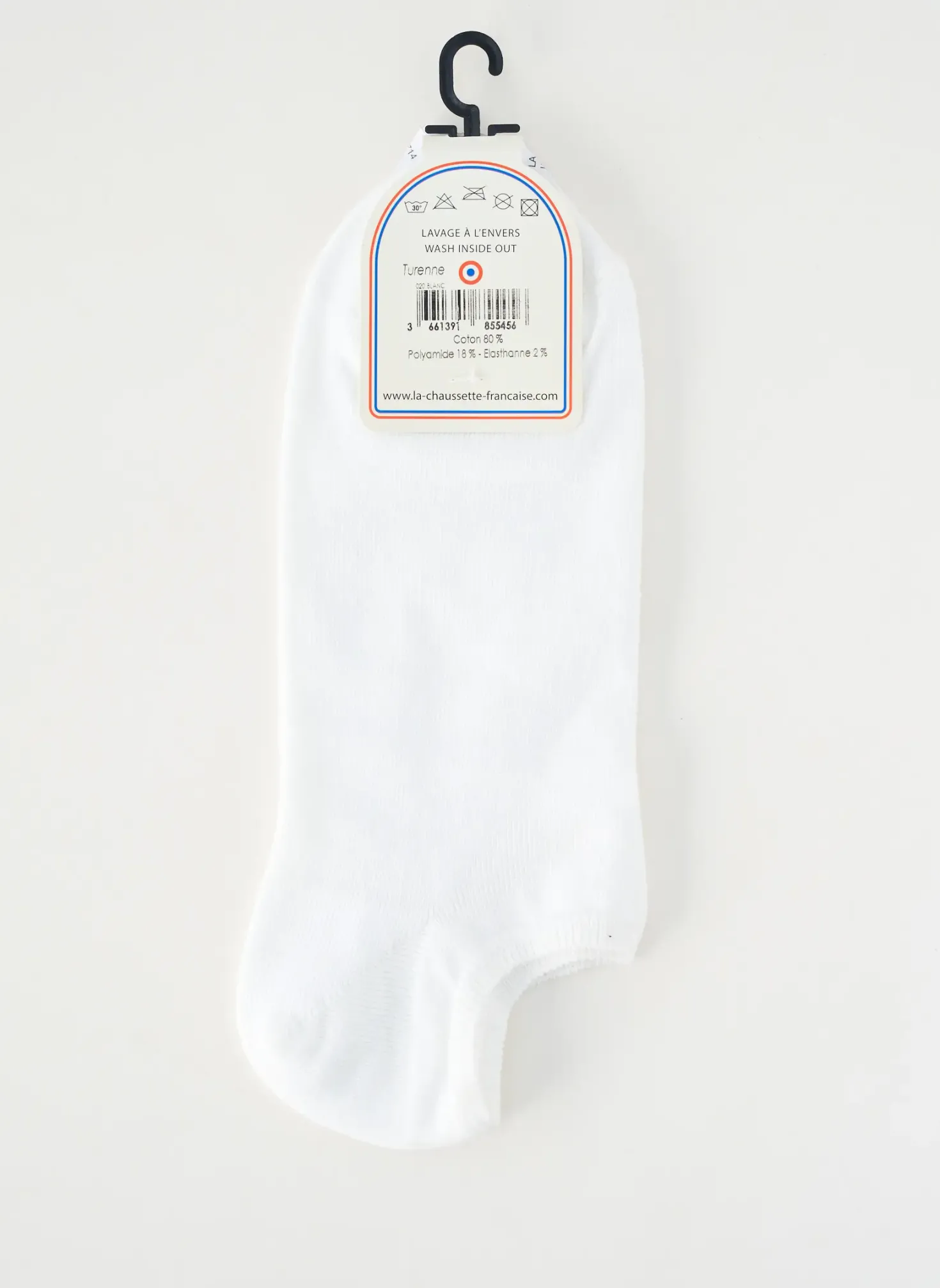 Chaussettes La Chaussette Française Blanc