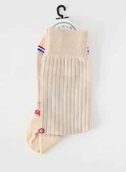 Chaussettes La Chaussette Française Beige