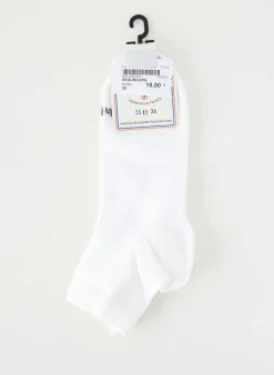 Chaussettes La Chaussette Française Blanc