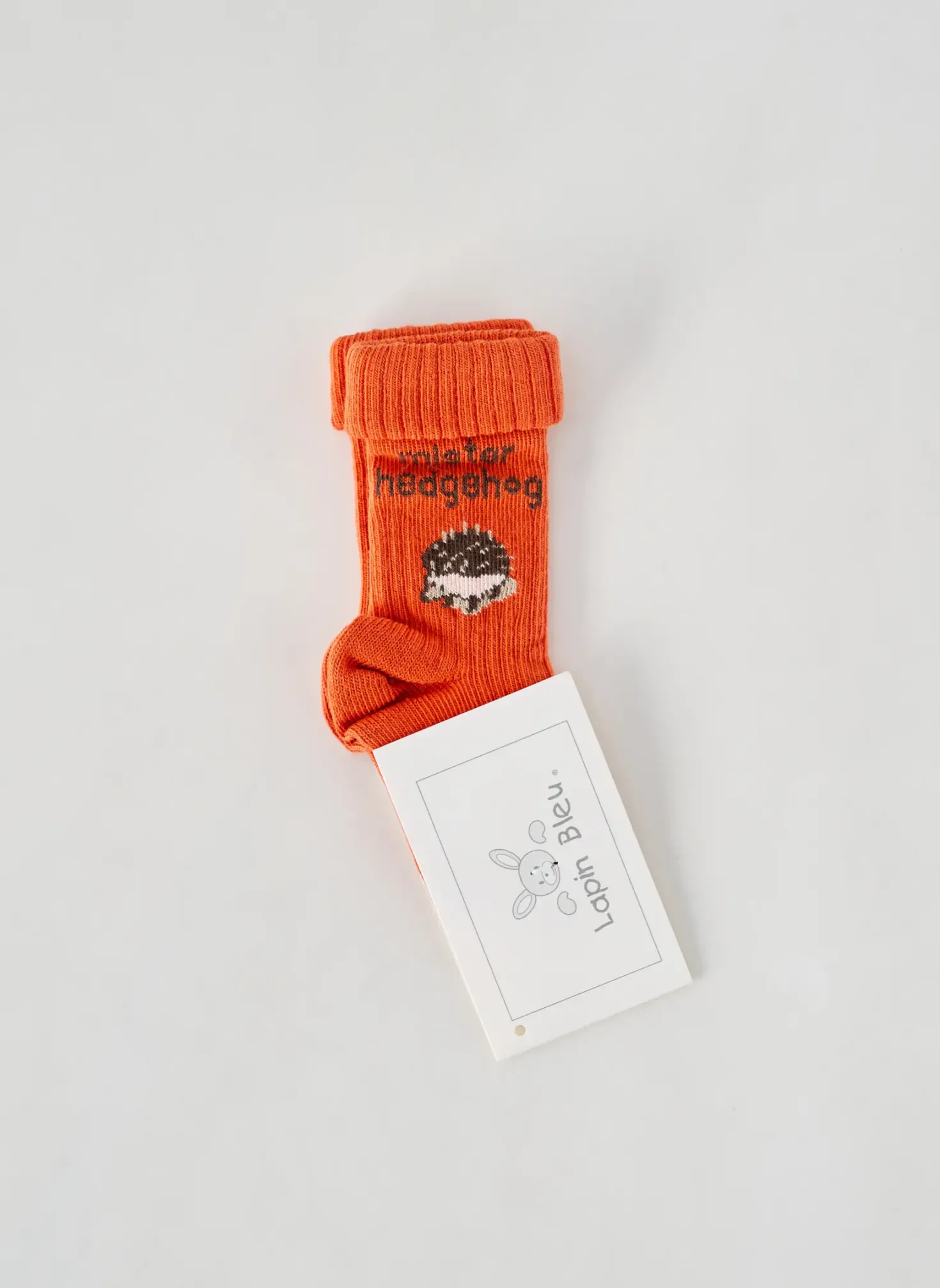 Chaussettes Lapin Bleu Orange