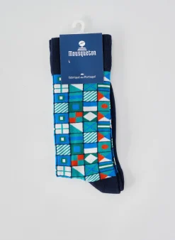 Chaussettes Mousqueton Bleu