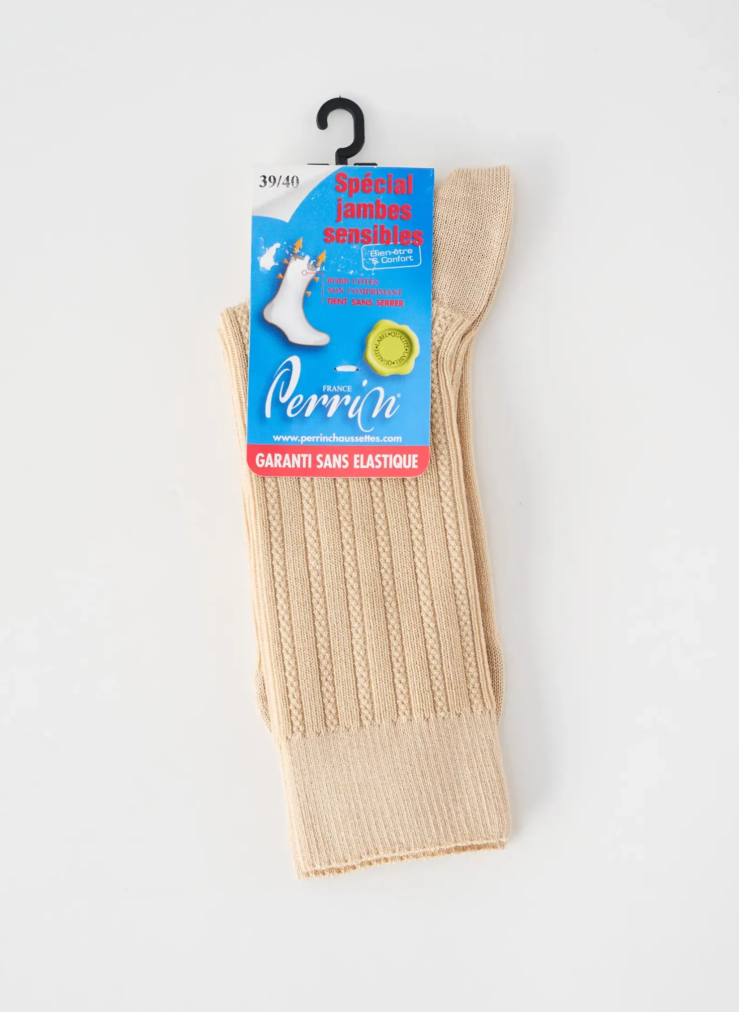 Chaussettes Perrin Beige