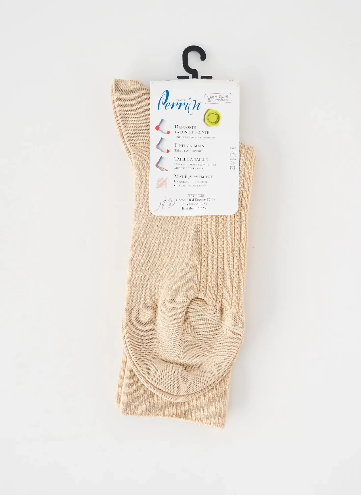 Chaussettes Perrin Beige
