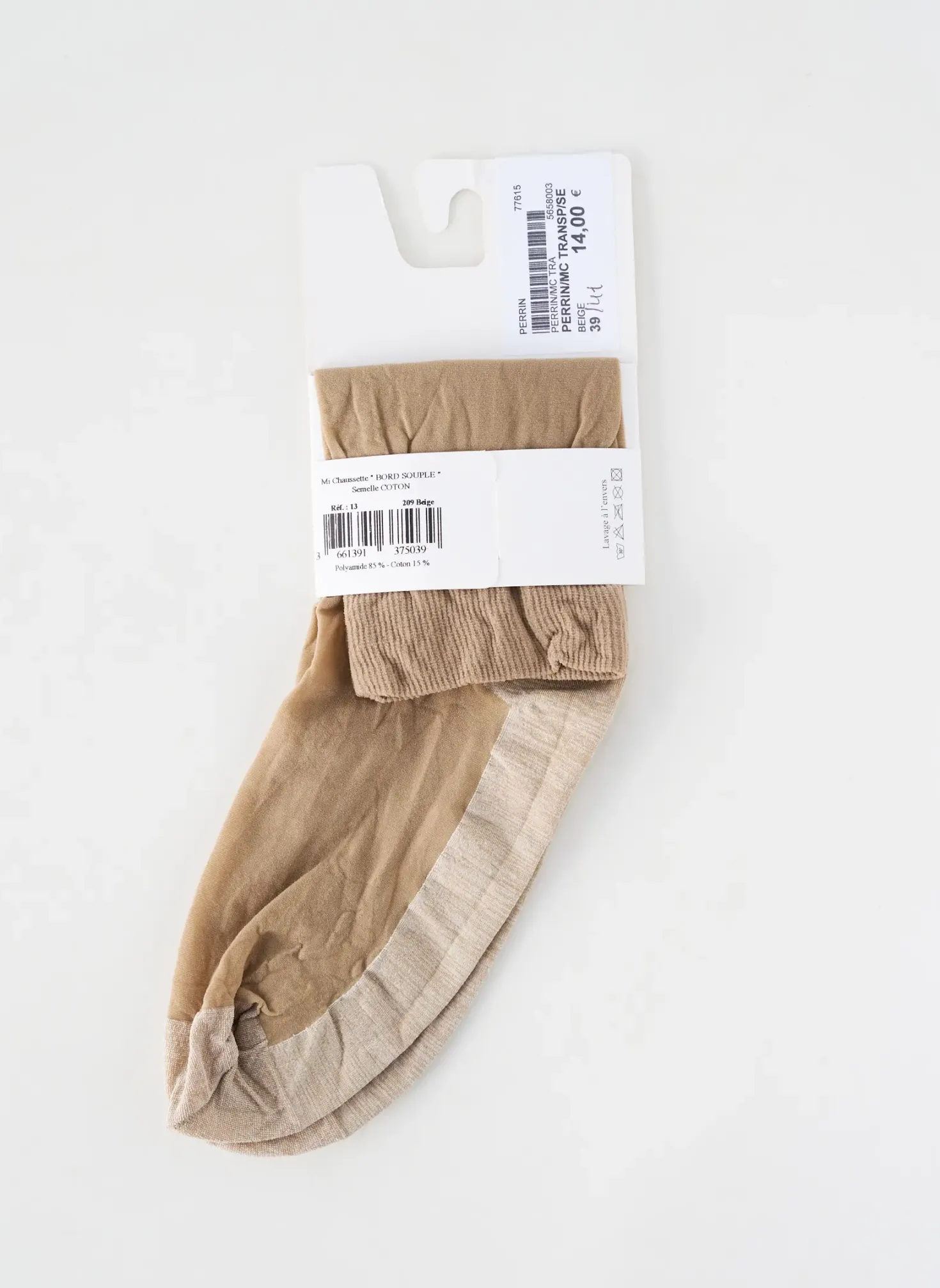 Chaussettes Perrin Beige