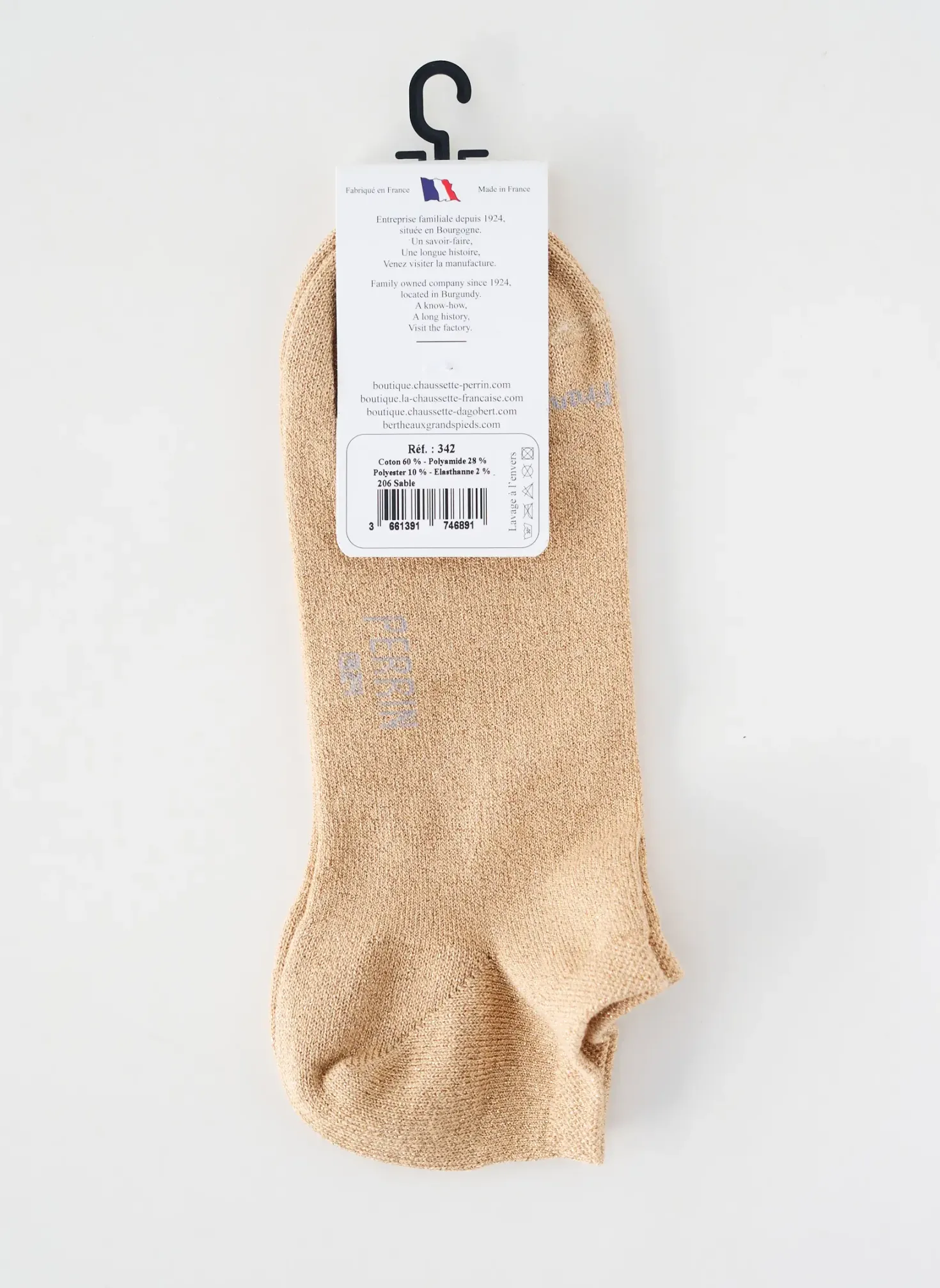 Chaussettes Perrin Beige