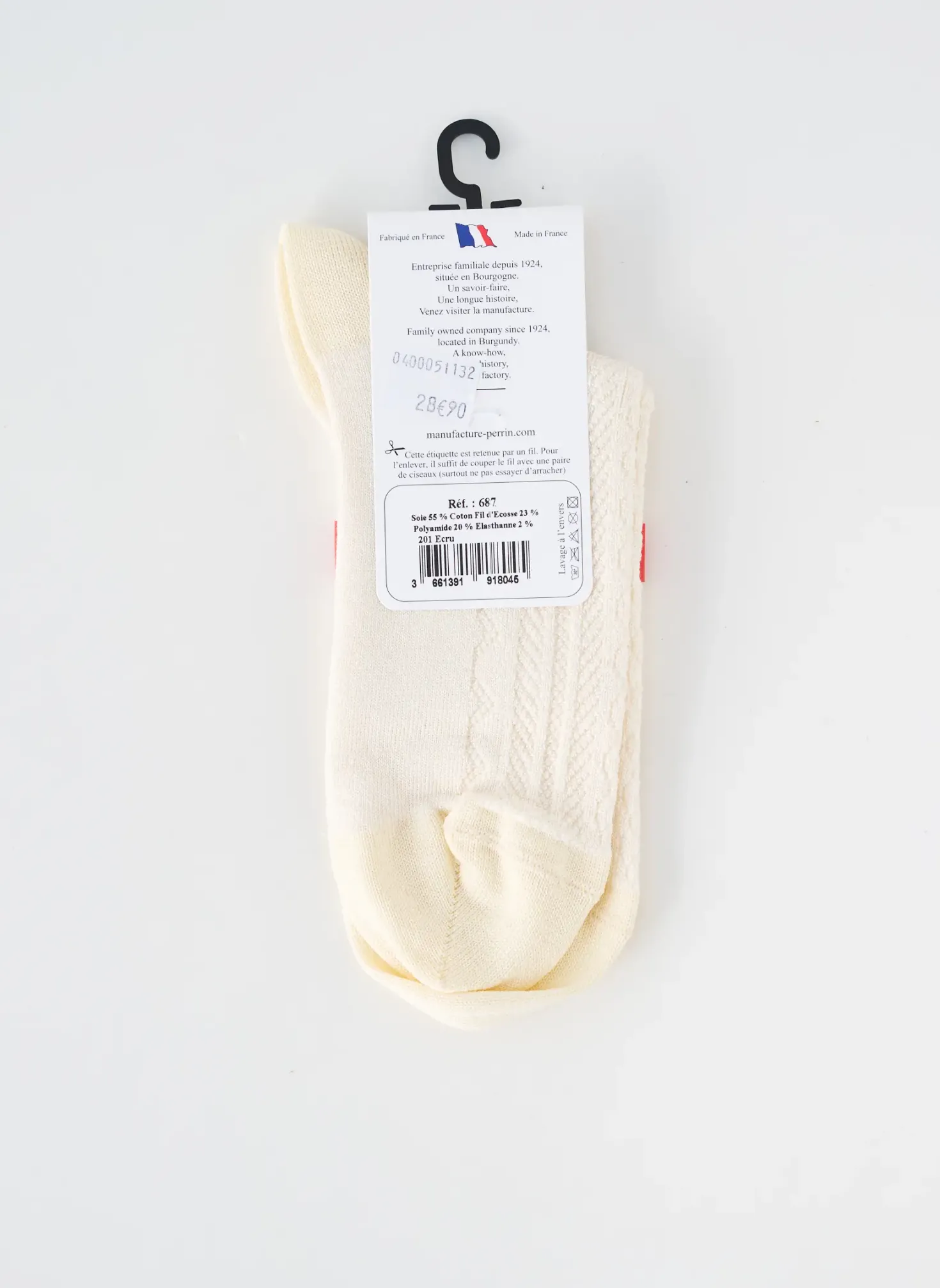 Chaussettes Perrin Beige