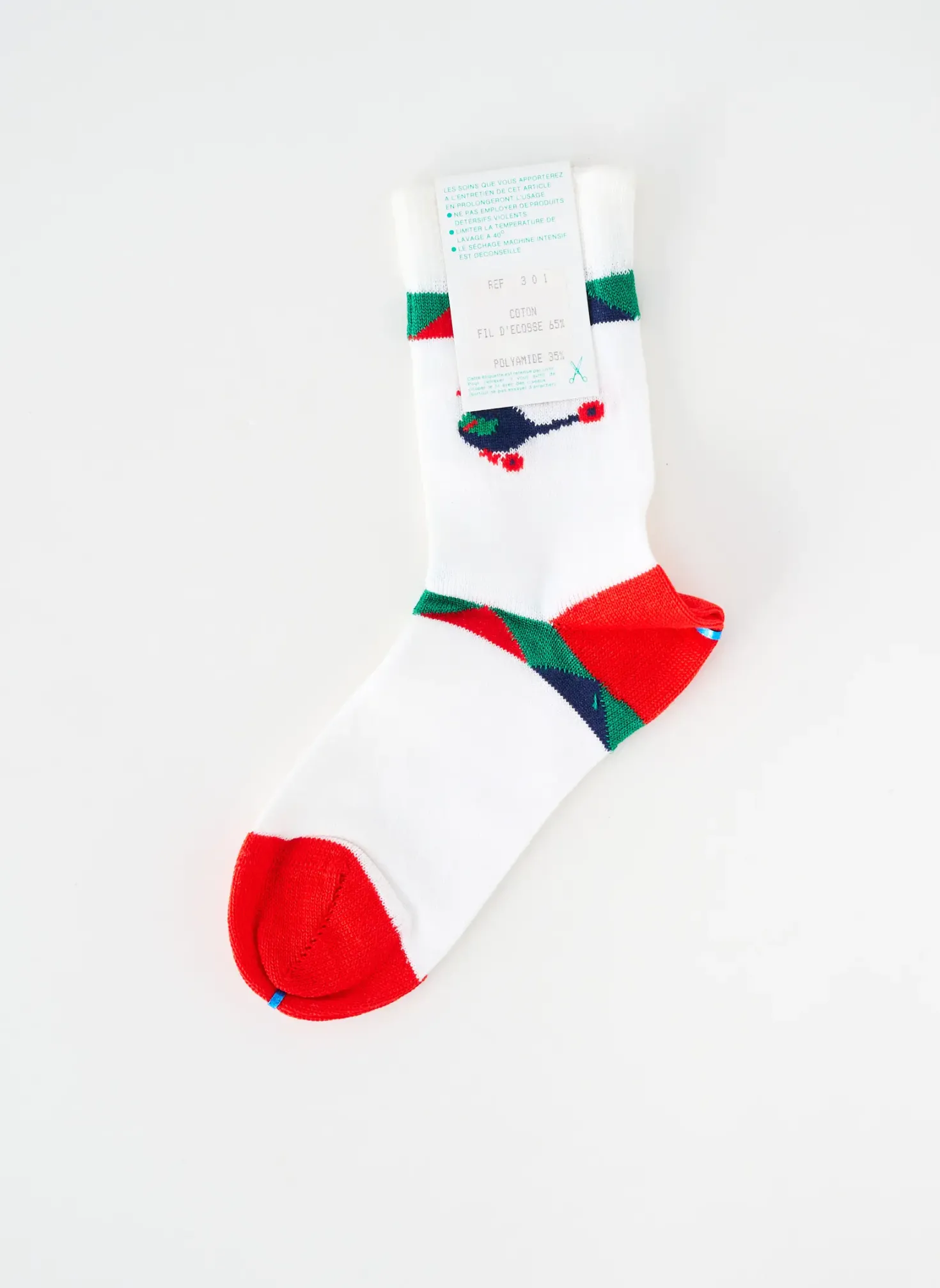 Chaussettes Perrin Blanc