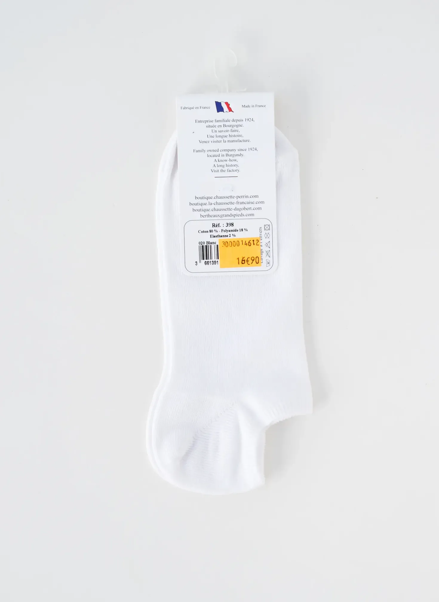Chaussettes Perrin Blanc