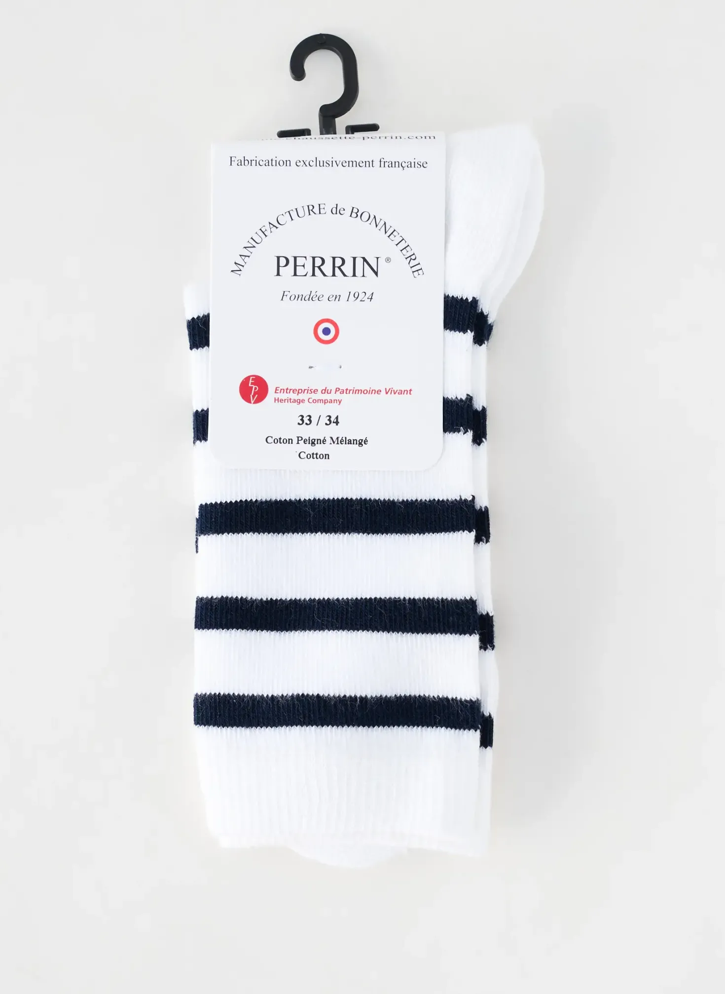 Chaussettes Perrin Blanc